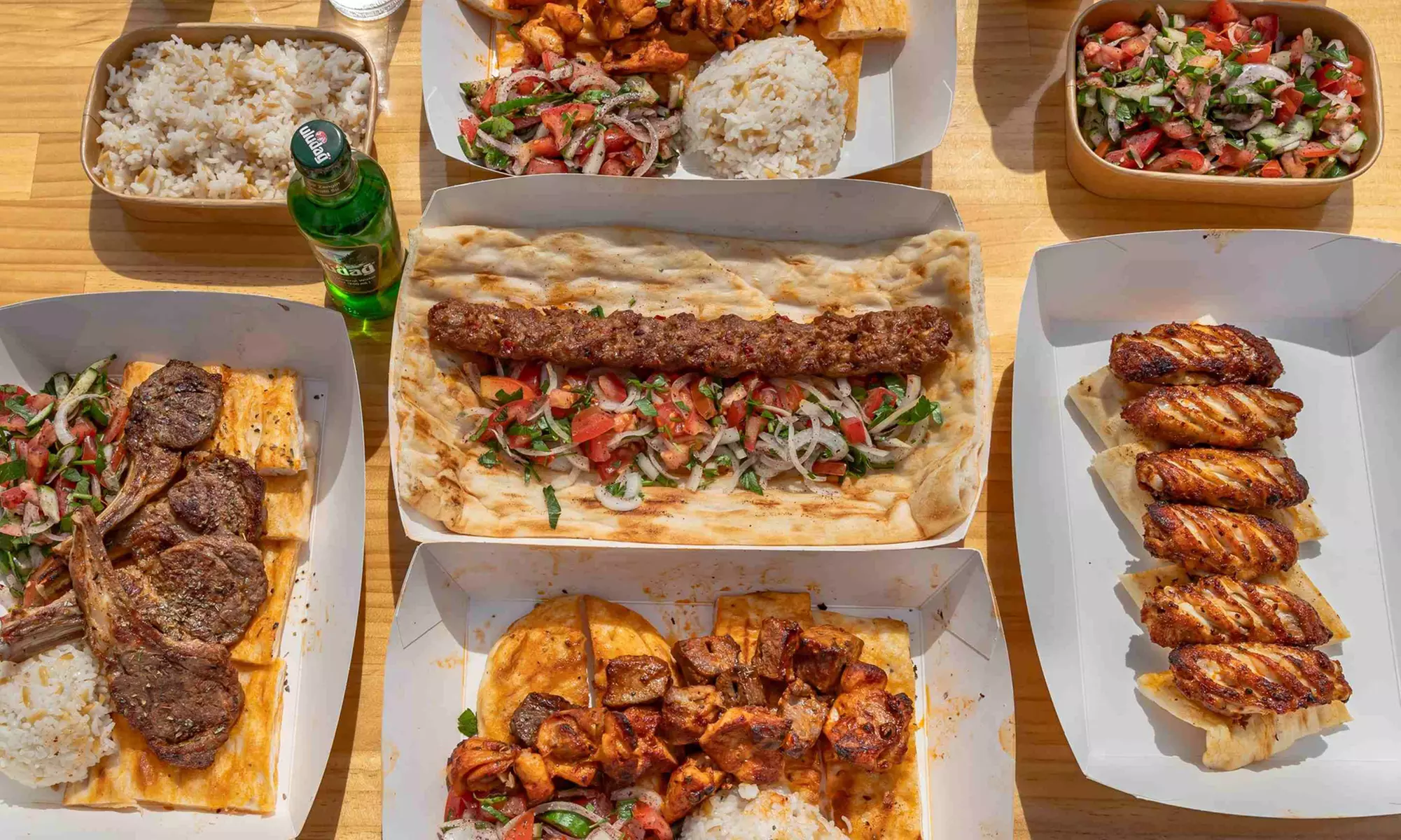 Relish in a Feast: Chicken Wings and Drink Feast for One, Two, Four or Six at Turkish Grill ( Up to 30% Off ) - Primary Image