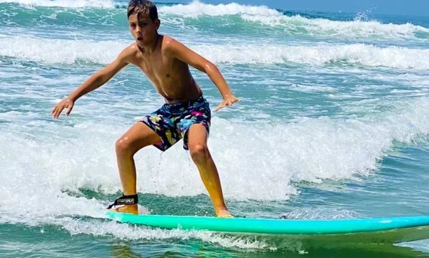 Catch Waves: 45-Minute Surf Lesson for 1 or 2 (Rental Board Included)