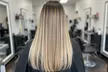 Custom Highlight & Lowlight, Full Highlight Up To 3 Colors, All Over Color, Cut & Blowdry W/ Styling at Crown and Curl - Second Medium