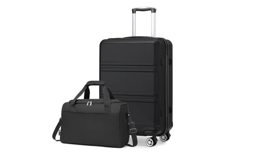 Image 8: KONO 20 Inch ABS Cabin Suitcase and Travel Bag Hand Luggage
