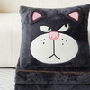 Image 6: Cartoon Pillow Quilt Dual Purpose Double Sided Napping 