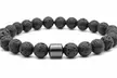 Men's Natural Healing  Stone Hematite Bracelet - Second Medium