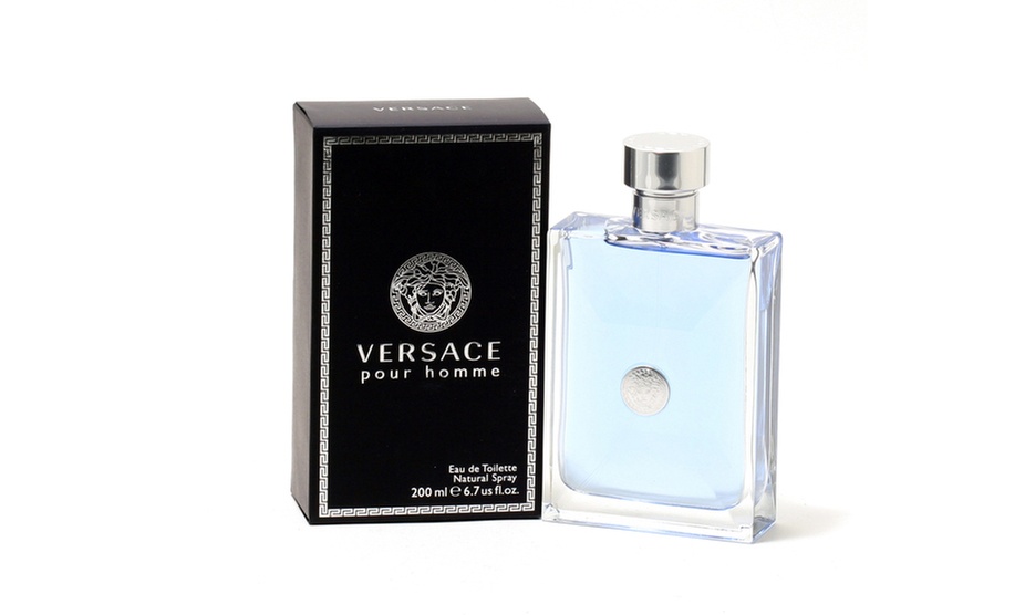 Versace Pour Homme Eau de Toilette for Men 6.7 Fl. Oz.