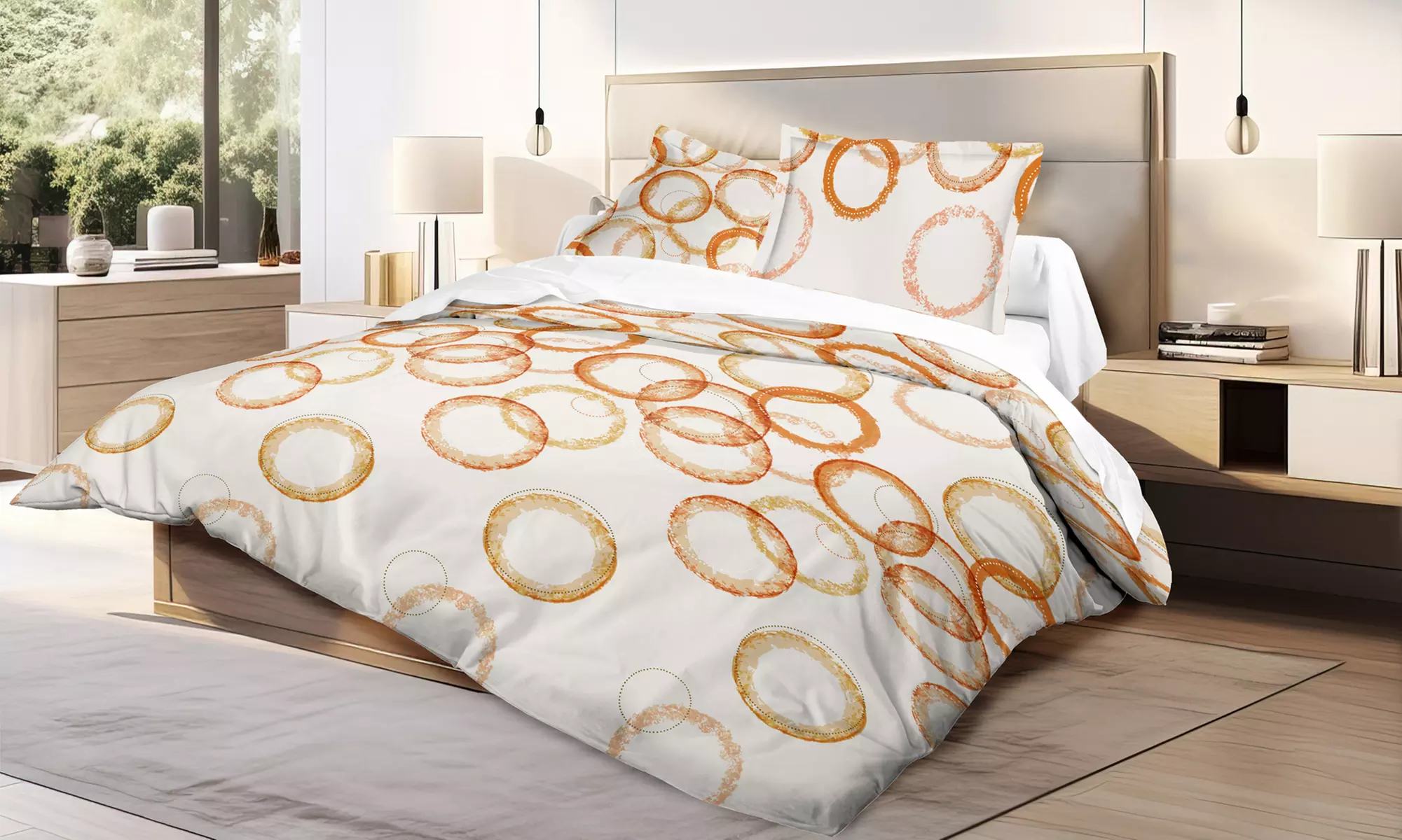 Parure de couette 3 pièces "Louna" d'Univers Décor