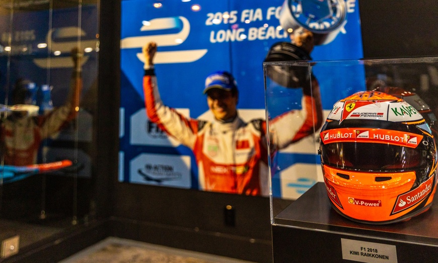 Image 4: Axe Throwing and Entry to Museum of Speed – The Heart of F1 Racing!