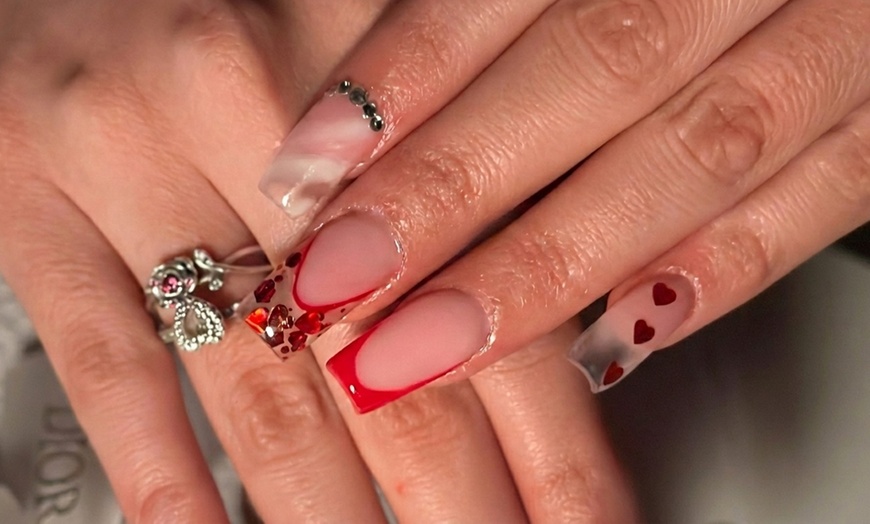 Image 7: Perfect Nails with Acrylic Design Manicure at Williams