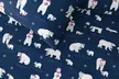 FreshFolds Premium Turkish Cotton Lodge Printed Flannel Sheet Set - Second Medium