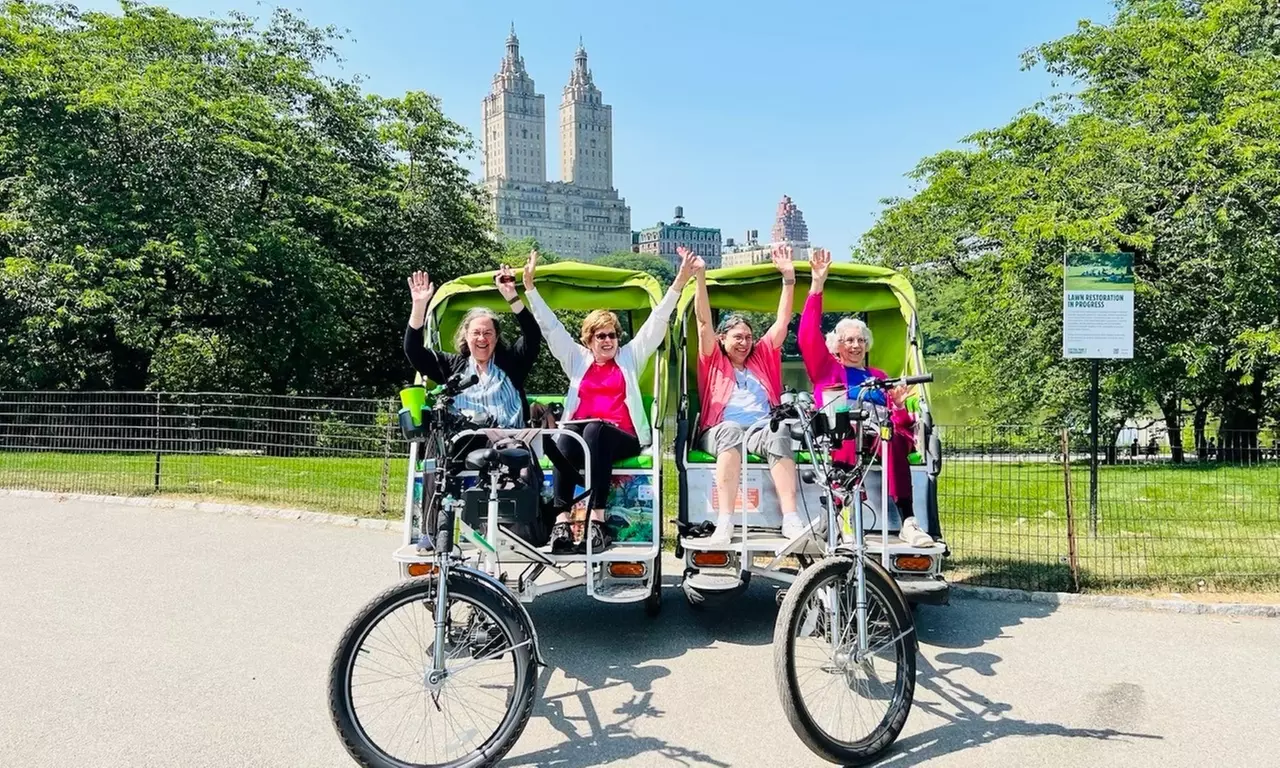 Explore Central Park with a 1 or 2 Hour PediCab Guided Tour