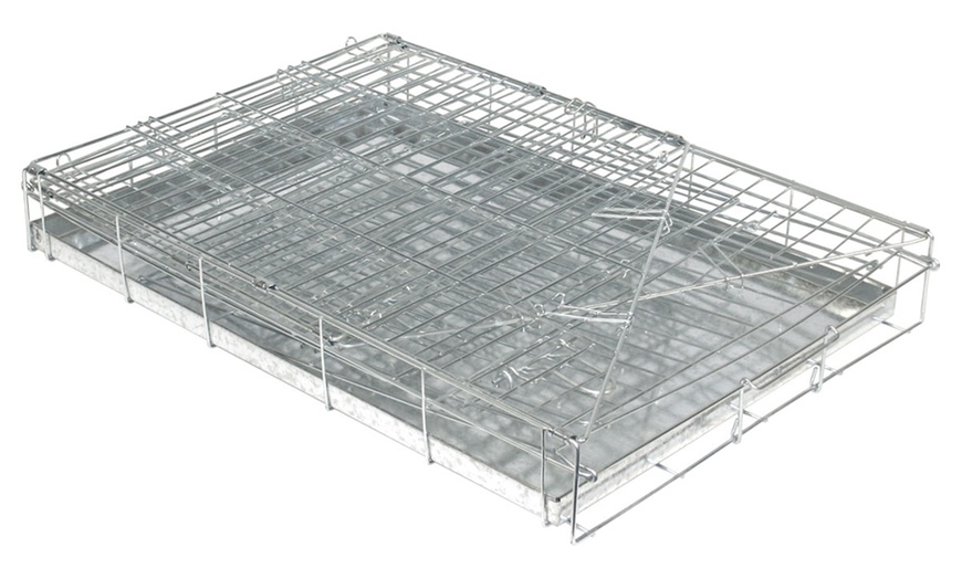 Image 2: Slanted Boot Dog Crate 62x76x54cm