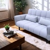 Image 10: DS Living Bello 2 Seater Sofa Bed in Grey or Silver