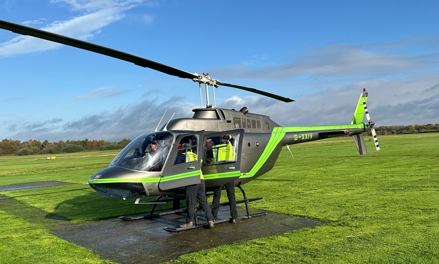 Image 4: All Stars Football Stadium Helicopter Tour!