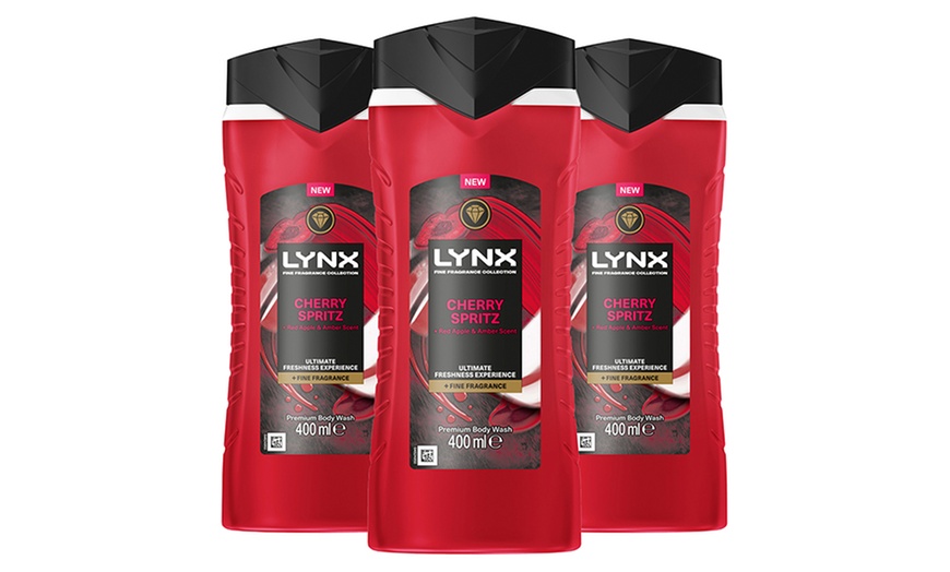 Image 10: Lynx Premium Body Wash 400ml for Men 12Hrs Freshness in Various Scents