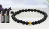 Lava Stone Thermo-Sensitive Mood Bracelet with Optional Essential Oils