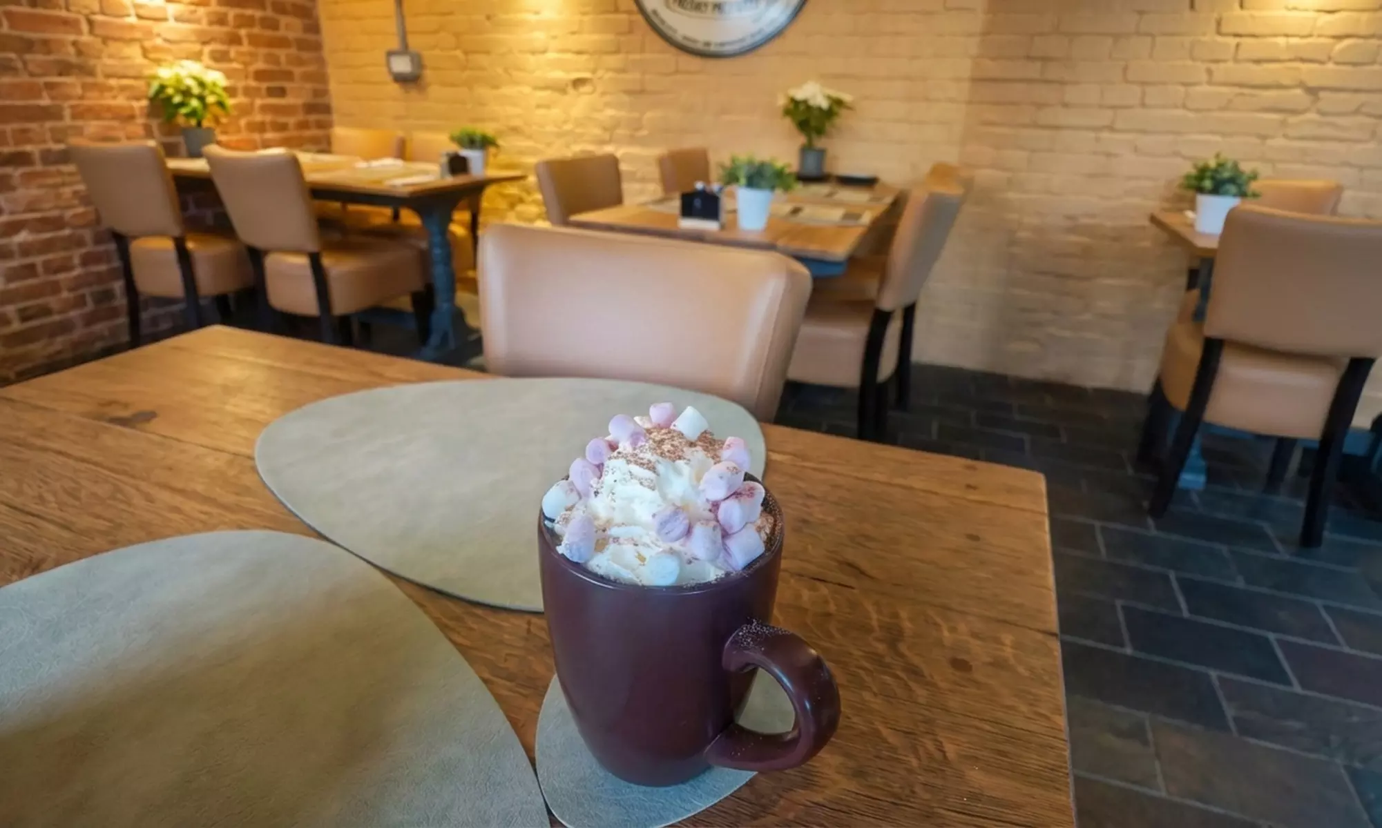 Brunch with a Hot Drink for 1, 2 or 4