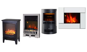 HomCom Indoor Fireplace Heater