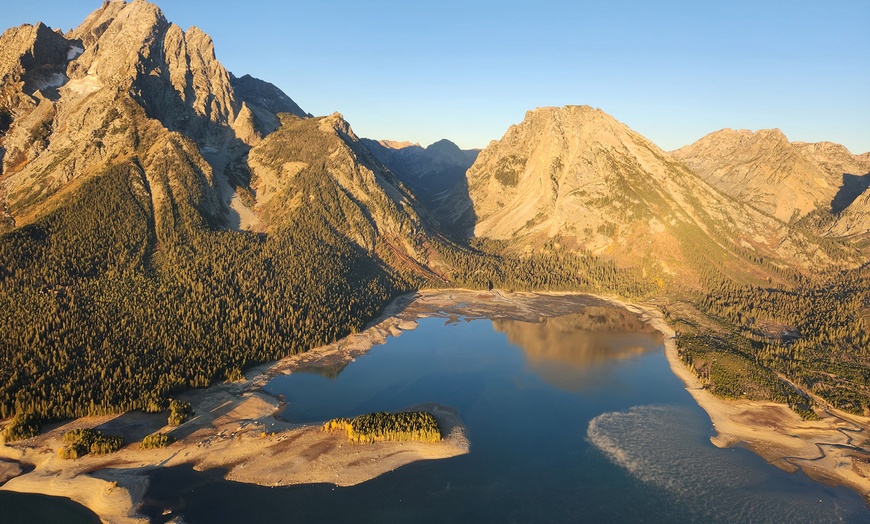 Image 2: Teton Mountain View with Private Helicopter Tour for Families