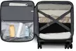 KONO Lightweight Soft Shell Suitcase Set With TSA Lock And Wet/Dey Compartment - Second Medium