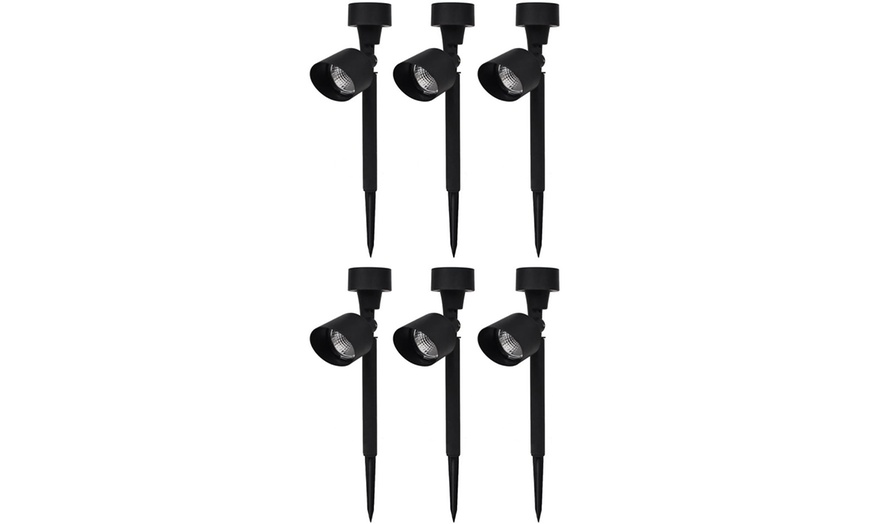 Image 3: Lot de 4 ou 6 lampes à recharge solaire
