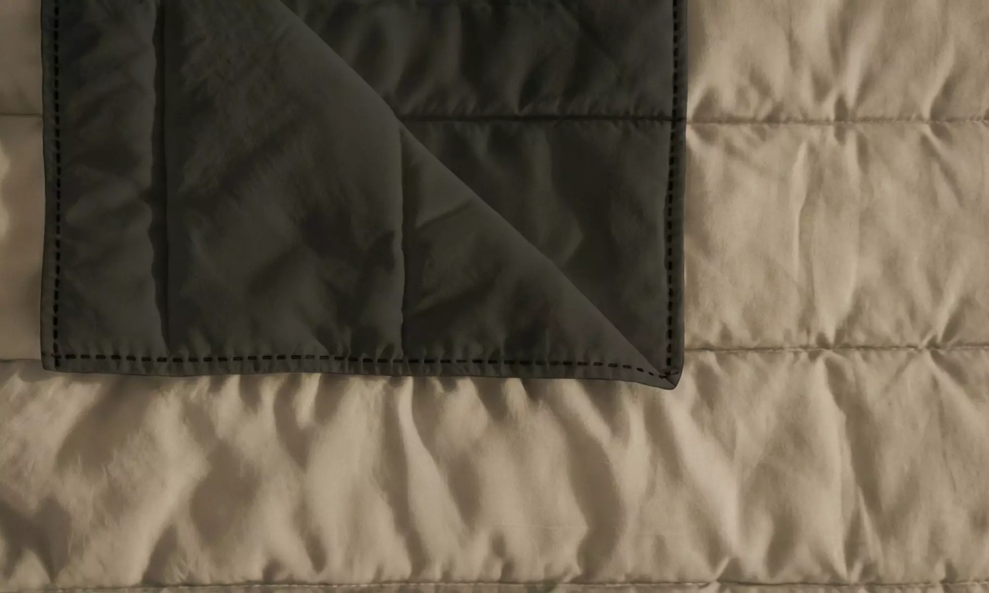 Trapuntino Golia double face effetto Water Washed