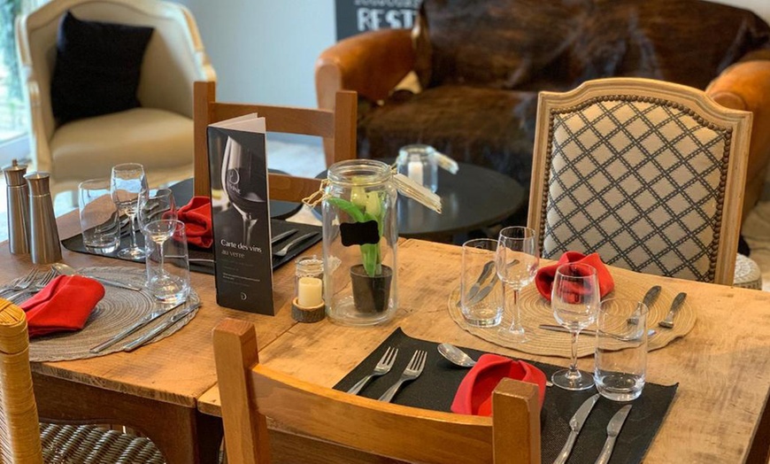 Image 6: Proche Nancy : 1 ou 2 nuits chambre double avec PDJ, verre et dîner