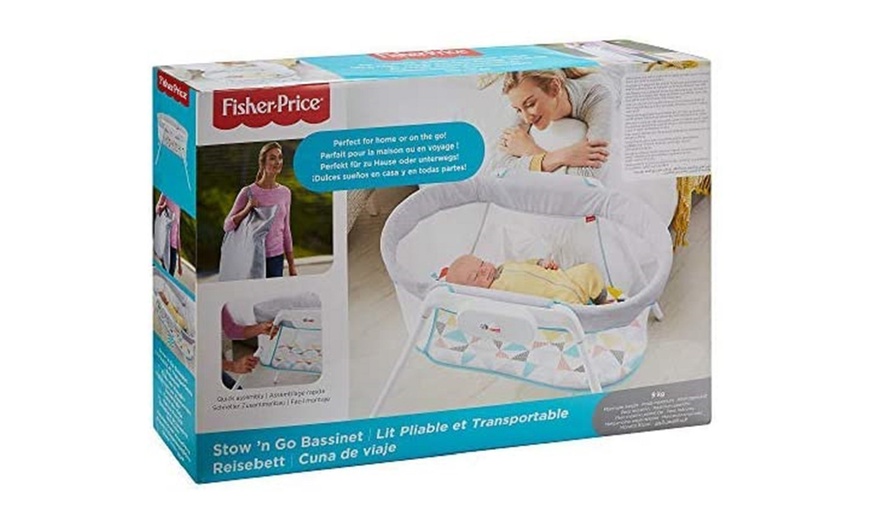 Image 2: Fisher-Price Portable Bassinet