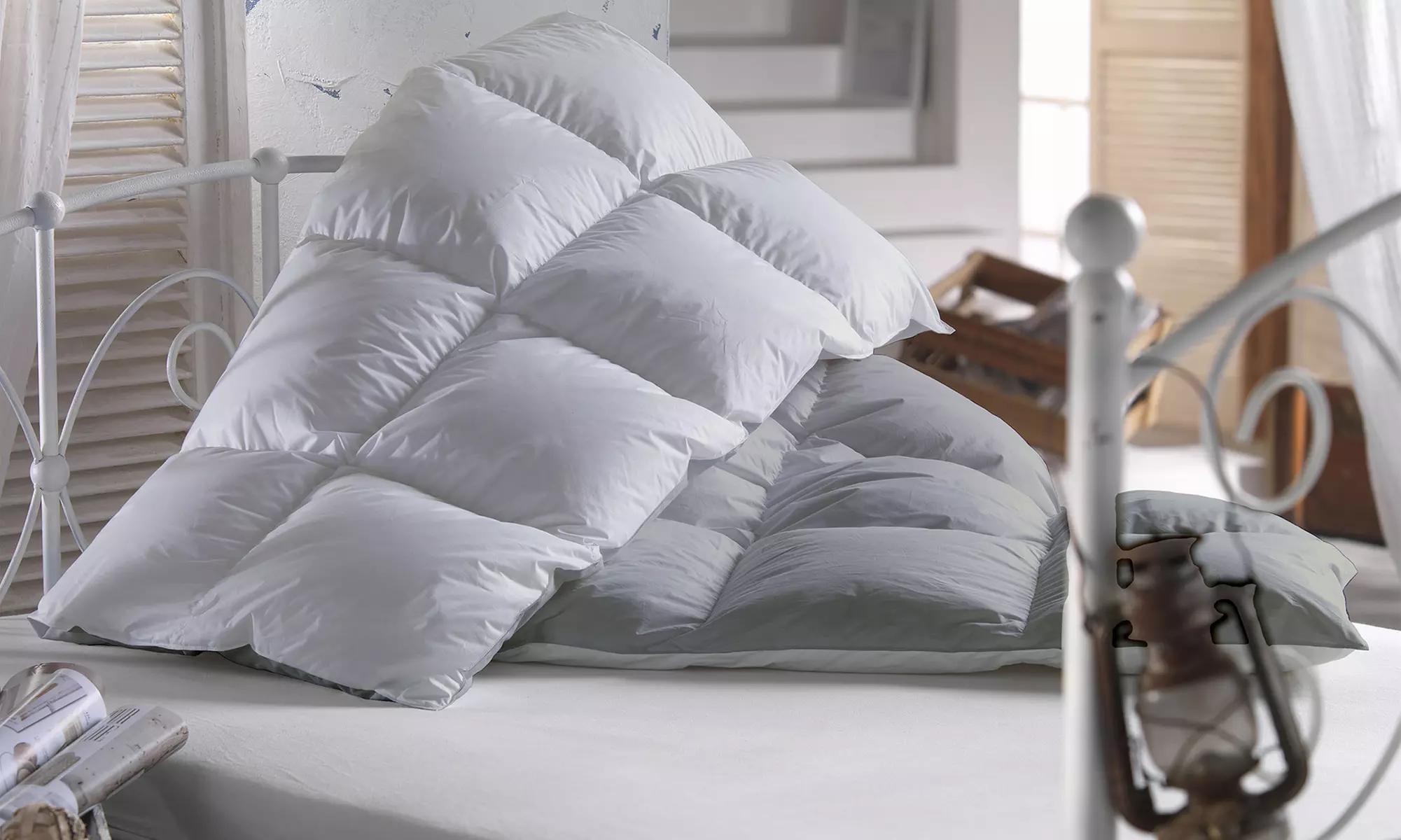 Doppelseitige Winter-Steppdecke