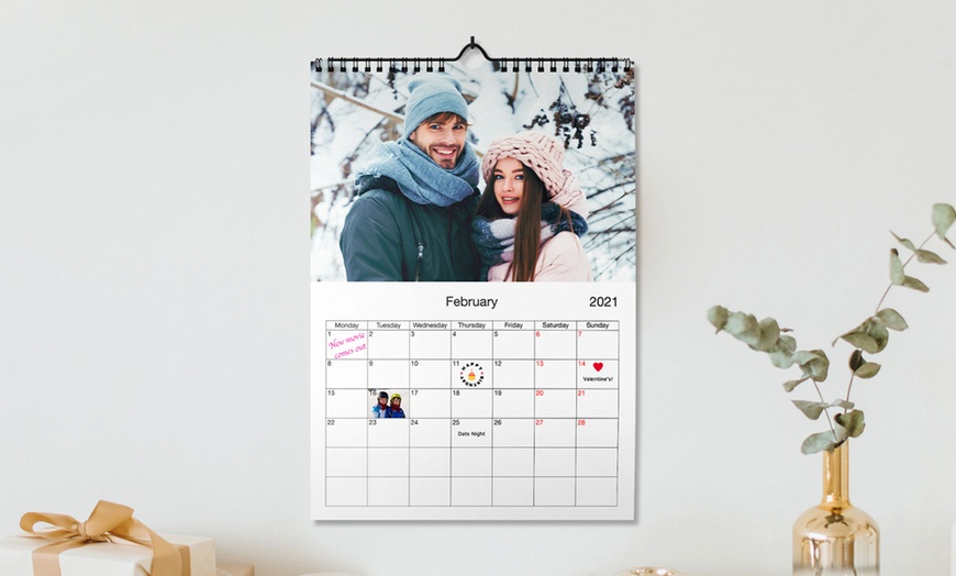 Image 6: Personalised A3 Wall Calendar