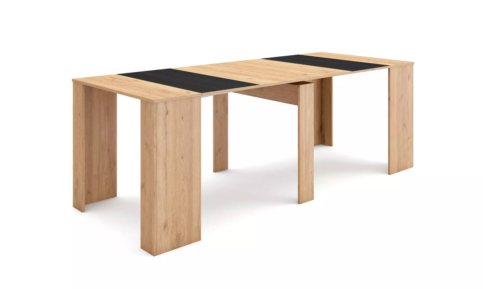 Uitschuifbare tafel voor maximaal 10 of 12 personen