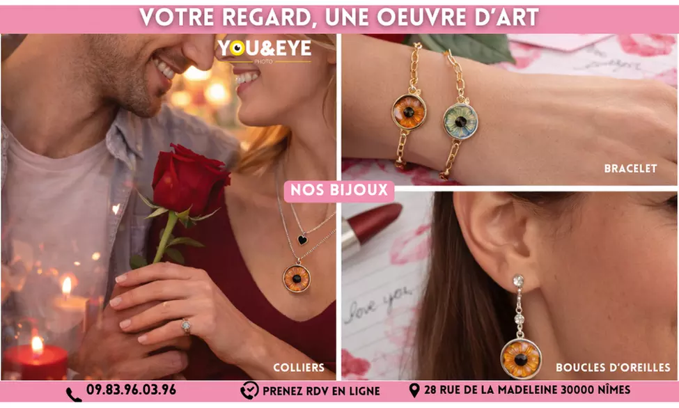 Saint-Valentin : transformez vos deux regards en une œuvre d’art unique