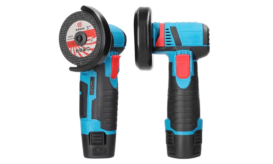 Image 4: Kit trapano avvitatore e smerigliatrice a batteria 18V