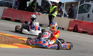 2 tandas de 8 minutos en kart individual para 1 o 2 adultos 2 tandas de 8 minutos en kart individual para 1 o 2 adultos