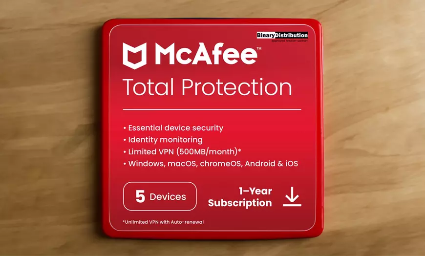 Image 2: McAfee Total Protection 2025