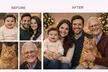 Create One Image: Custom Digital Family Photo Merge – Add People or Pets from BrightArtClub (Up to 50% Off) - Second Medium