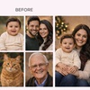 Image 5: Create One Image: Custom Digital Family Photo Merge– Add People /Pets
