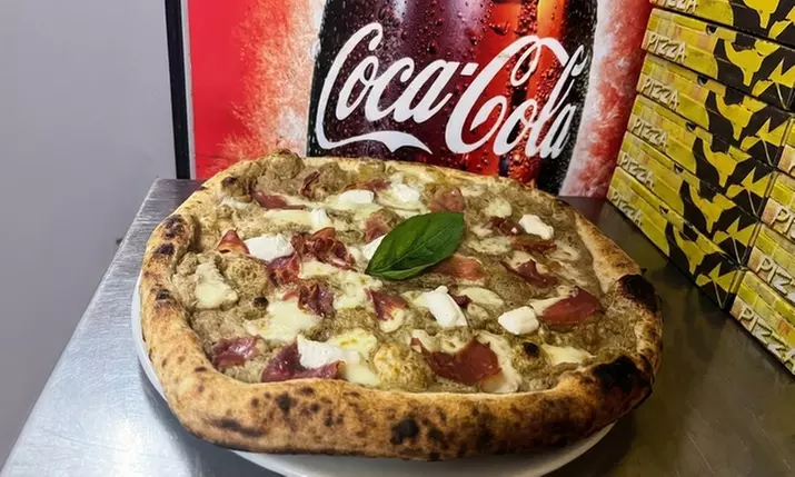 12-inch Neapolitan Pizza & Drink for 2, 3 or 4 People