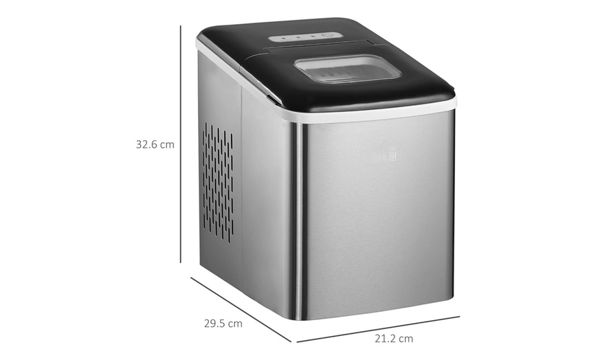 Image 7: HomCom Ice Makers Machine