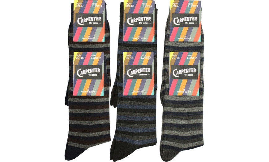 Image 29: Carpenter 6er- oder 12-Pack kurze oder lange Herren-Socken