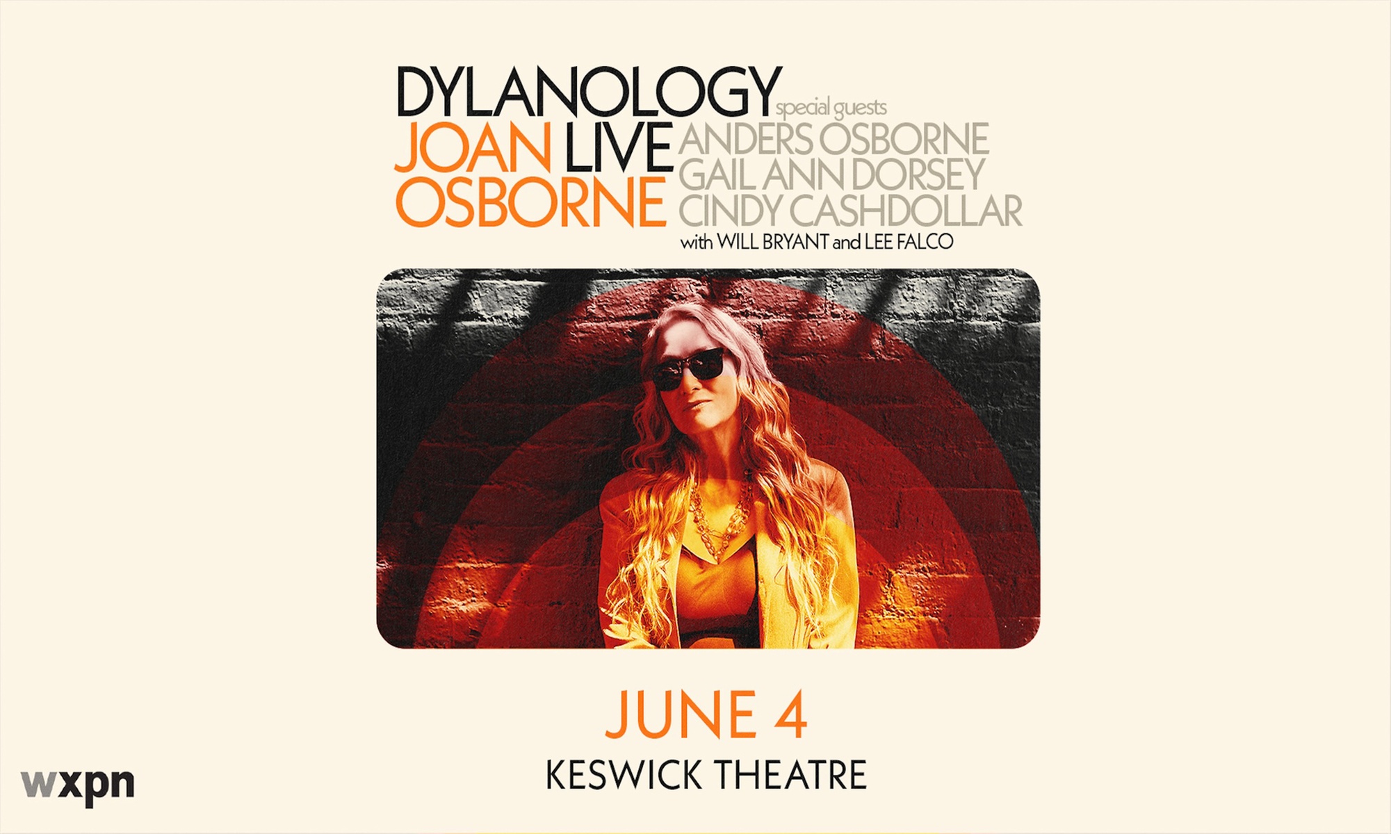6/4 Joan Osborne: Dylanology - Anders Osborne, Gail Ann Dorsey, & More