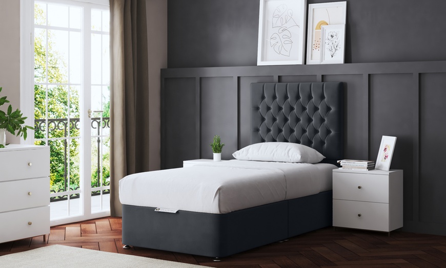 Image 5: Seraphine Chesterfield Divan Bed