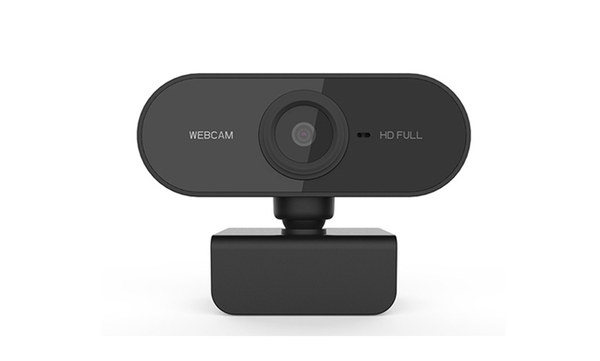 Image 2: 1080P HD Webcam with Microphone