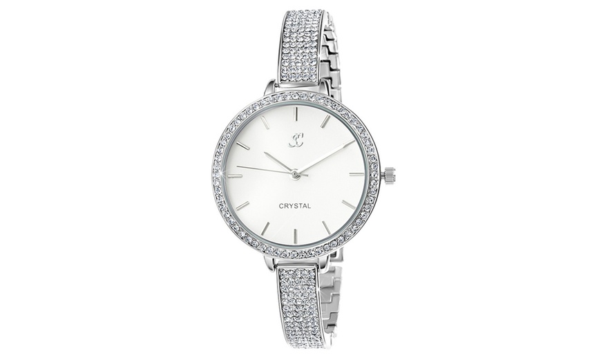Image 13: Orologio da donna con cristalli scintillanti SC Crystal