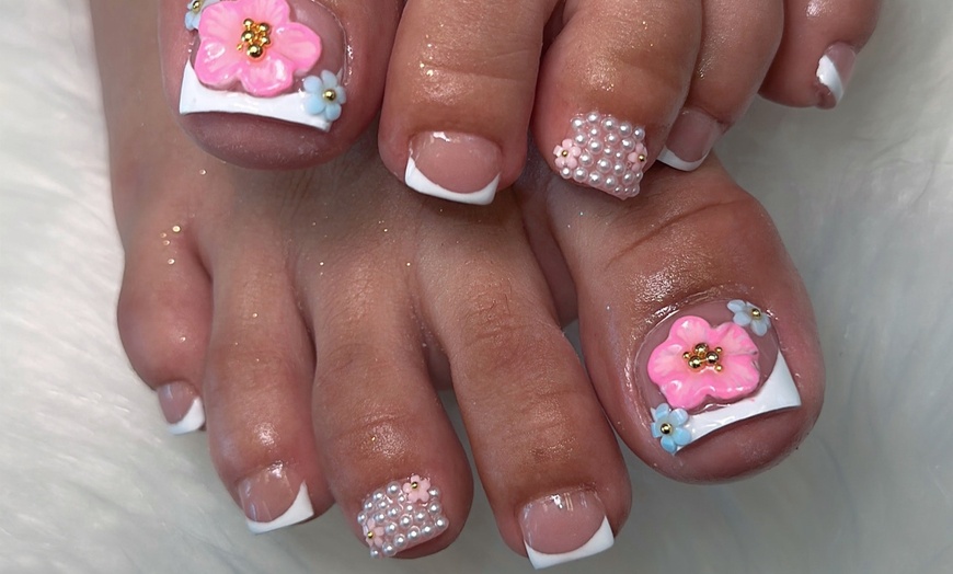 Image 3: Classic Gel Manicure or Pedicure or Short Acrylic or Gel-X Full Set 