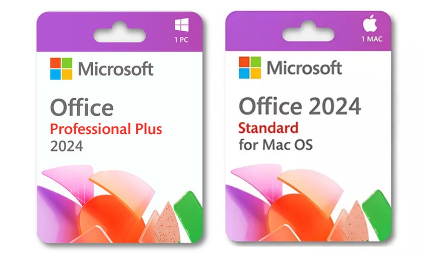Microsoft Office 2024 Pro Plus, Home&Business of Standard, Mac or Win