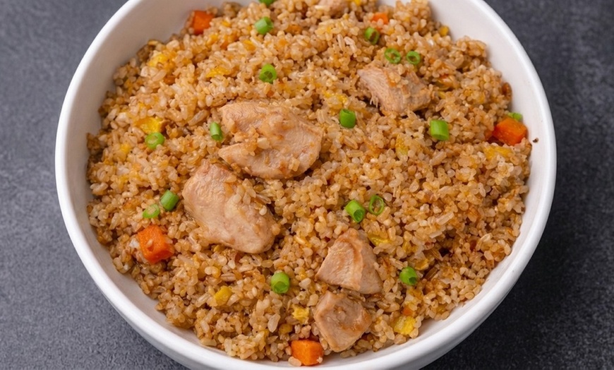 Image 3: Choice of Slider Meal or Fried Rice Bowl & Signature Bear Bottle
