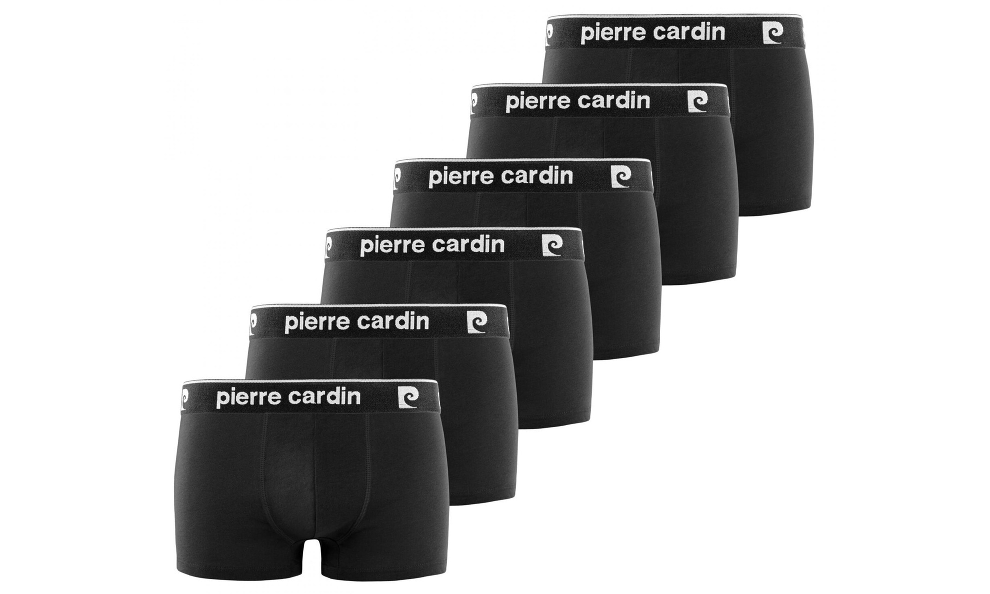 Pack di 4 o 6 boxer da uomo in cotone di Pierre Cardin