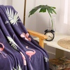 Image 4: Summertime Plush Home Fleece 50"x60" Throw Blanket 