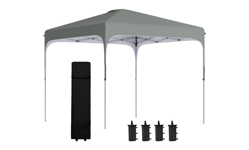 Image 4: Outsunny 3x3m Pop Up Gazebo
