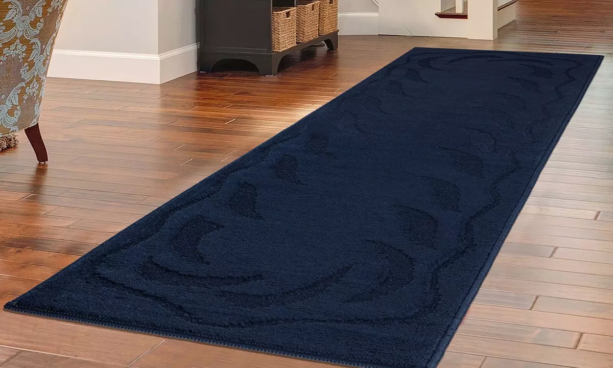 Ovalack Machine Washable Non Slip Door Entrance Mats