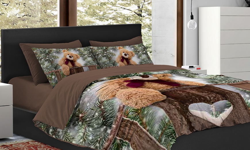 Image 9: Copripiumino matrimoniale con stampa digitale