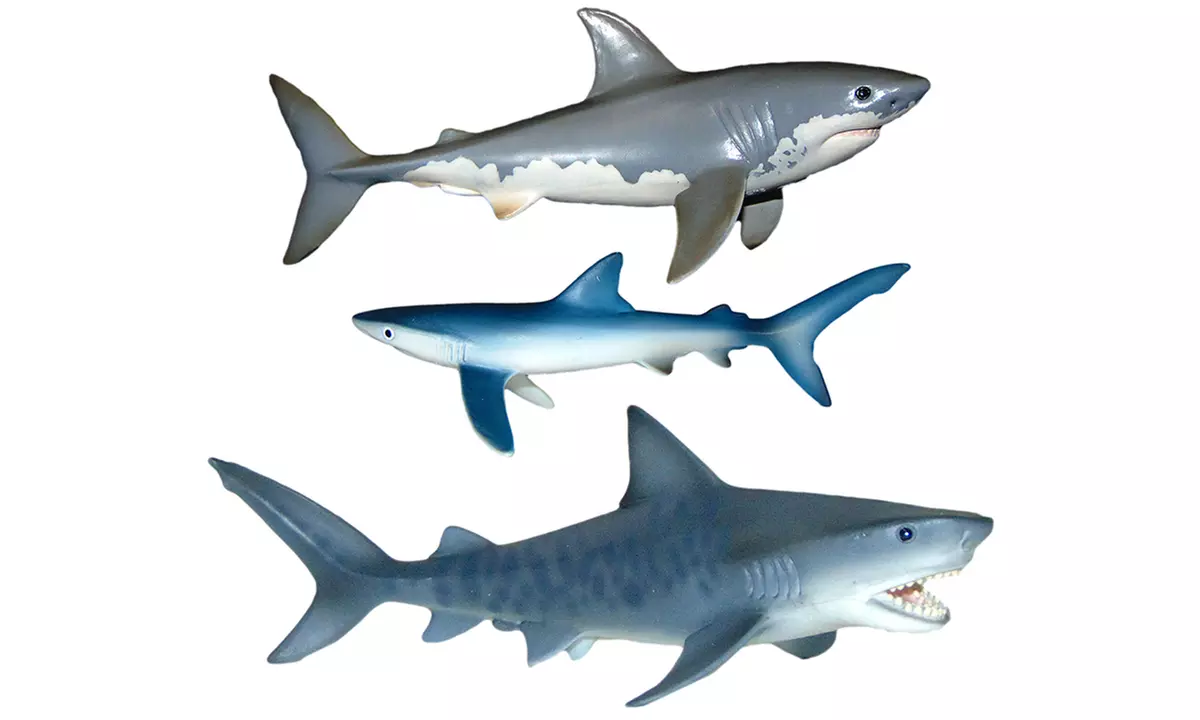 Schleich Spielfiguren-Set „Wild Life“ mit 3 Haien - Primary Image
